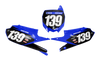 Yamaha Number Background Decals - Luck