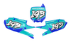Yamaha Number Background Decals - Zapp