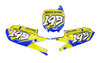 Yamaha Number Background Decals - Zapp