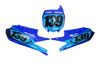 Yamaha Number Background Decals - Slight