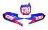 Yamaha Number Background Decals - Slight