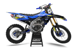 Yamaha Zebz Yellow Graphic Kit - YZ YZF WR TTR PW Models | All Years