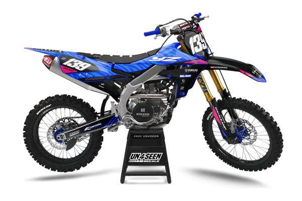 Yamaha Zebz Pink Graphic Kit - YZ YZF WR TTR PW Models | All Years