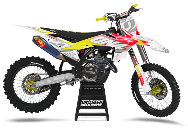 KTM Zippy Red Graphic Kit - SX SXF XC XCF EXC EXCF Models | All Years